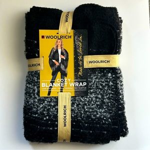 Woolrich Blanket Wrap Sweater